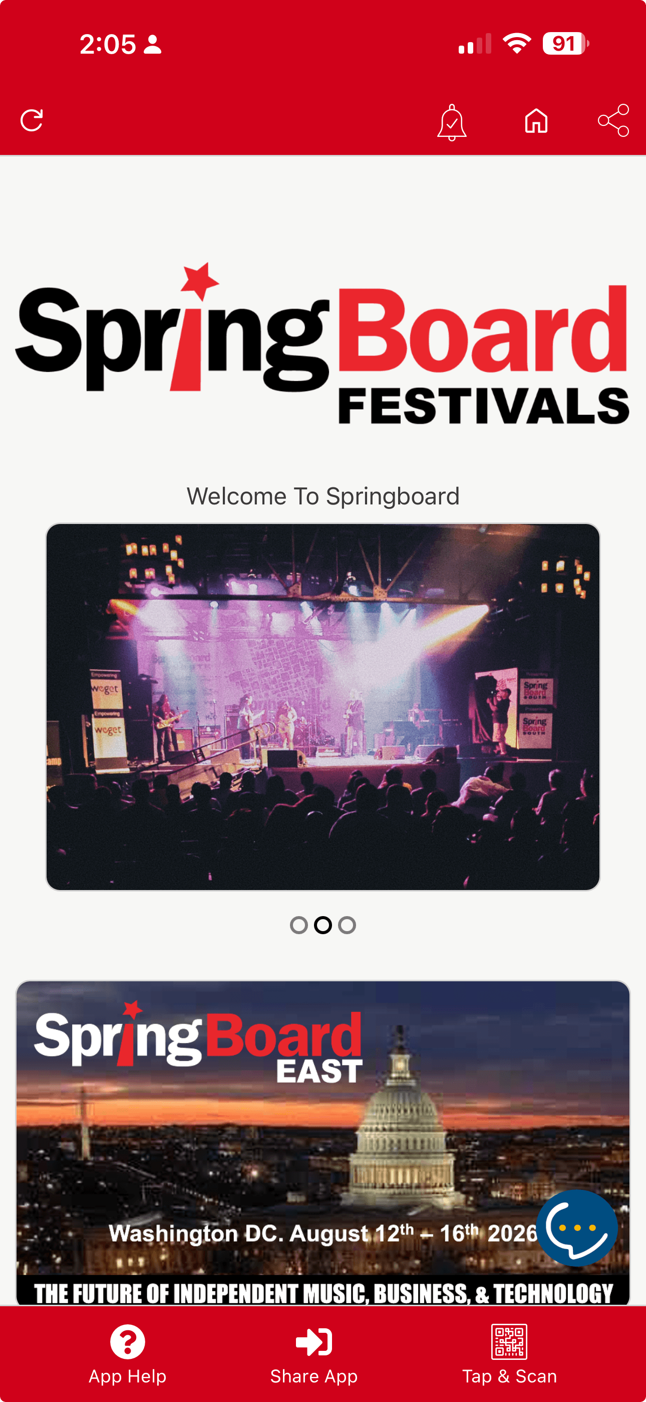 Springboard Festivals